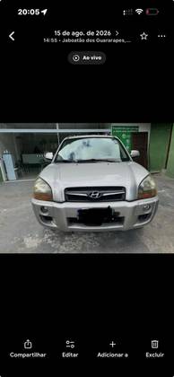 HYUNDAI TUCSON 2.0 MPFI GL 16V 142CV 2WD GASOLINA 4P AUTOMÁTICO
